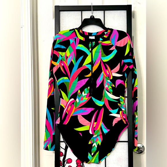 Trina Turk Other - Birds of Paradise Paddle Suit NWT size 14
